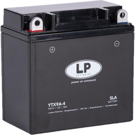 Batterie AGM SLA 12V 9Ah für Motorrad Startbatterie MS LTX9A-4