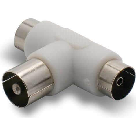 METRONIC - PARTITORE T 2 USCITE M/ 2 F PLASTICA - B