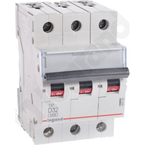 Disyuntor 3P D 32A 6kA CA S303 TX3 403758