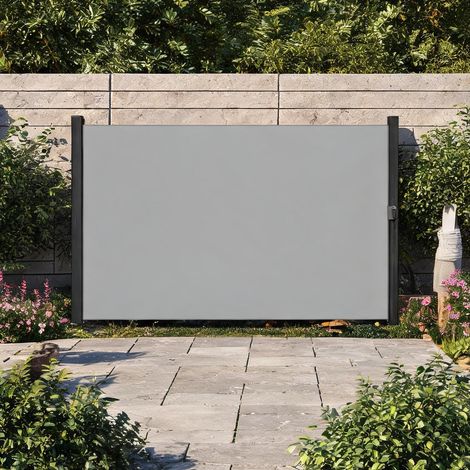 Store banne gris clair en polyester 400 x 4 x 180 cm (1/5)