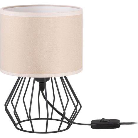 Lámpara Tornado AMB, terciopelo beige (1/5)