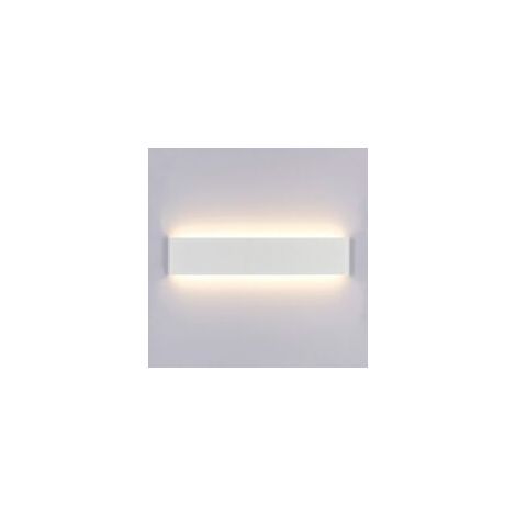 Litzee – Applique da parete a LED da 14W 1600 Lumen – Bianco caldo 3000K – Acrilico moderno 40cm – Protezione occhi, senza sfarfallio – Crezuo
