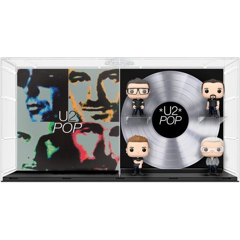 U2 Deluxe Pop Figure Album Collectible Vinyl Display