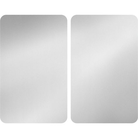 Wenko – Protection plaque de cuisson en verre trempé – Lot de 2 – Résistante aux chocs – 30x52cm – Antidérapante – Hygiénique (1/6)