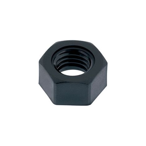 Ecrou nylon noir Hexagonal HU M24