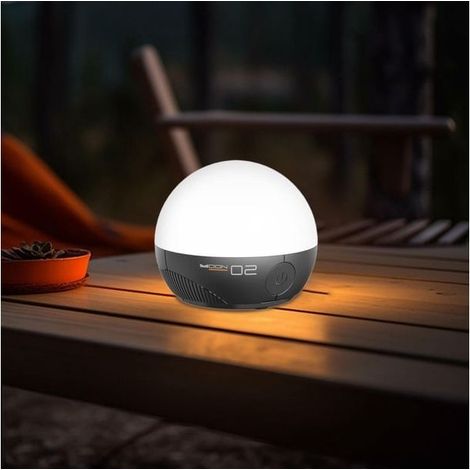 Rechargeable LED Camping Light, Portable Multi-Function Tent Light, Mini Magnetic Night Light, IPX5 Waterproof Outdoor Atmosphere Lighting (1/5)