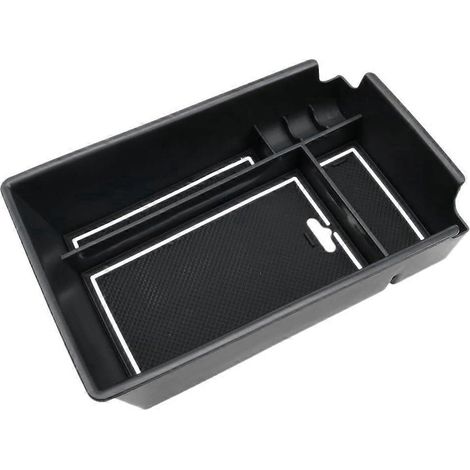 Organizer-Ablage für die Mittelkonsole für DN8 2020 2021 Schwarz+Weiß