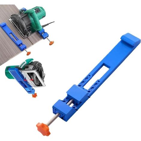 Guide de base réglable pour machine de découpe, pince de positionnement pour scie circulaire électrique, guides de scie pour scies circulaires, (1 pc)