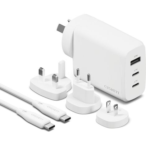 CARICATORE DA VIAGGIO 67W CON ADAT US,AU,UK,EU   USB-C CABLE (1/2)