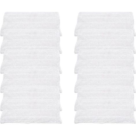 12 PièCes de Rechange pour Vileda Steam XXL Power Pad Nettoyeur Vapeur Remplacement Microfibre Nettoyage Vadrouille, Lavable (1/4)