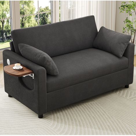 divano poltrona 134x82 letto estraibile in corda OKMYHOME (1/5)