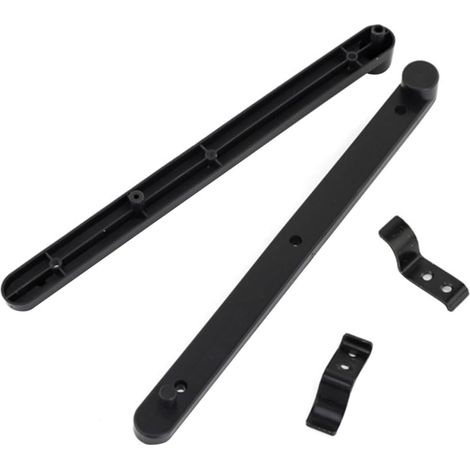 Glissières latérales en plastique dissimulées pour portes relevables (1/5)