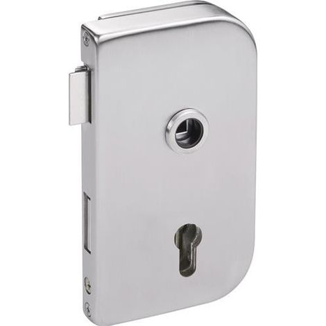 Cerradura puerta cristal 6033 PZ L-Roma VA ma PZ DIN izq. HERMAT (1/2)