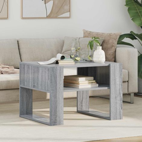 Couchtisch Graues Sonoma 66 x 53 x 45 cm Holzwerkstoff