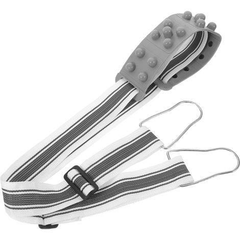 Ceinture de Massage Chauffante pour Machine Vibrante Boucle Acier Antidérapante Ceinture Amincissante Ajustable pour Entraînement Abdominal à Domicile Équipement Fitness Léger (1/5)