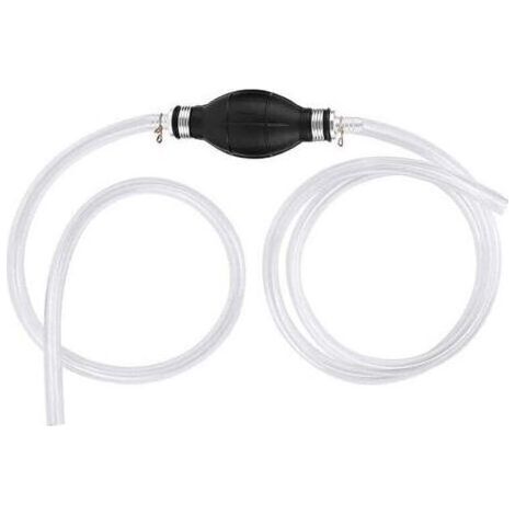 Pompe vidange huile moteur, 12V 80W pompe essence, pompe electrique gasoil à huile résistantes à la corrosion, pour voiture, bateau, moto, comprend des instructions(Manuel - Non électrique)