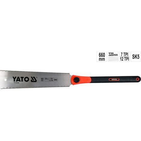 JAPANISCHE DOPPELSEITIGE SÄGE 320 MM YT-31310 YATO (1/6)
