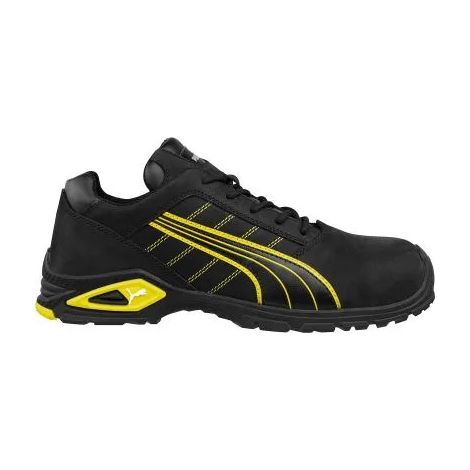 PUMA Amsterdam Low 642710-45 Scarpe di sicurezza S3 Taglia delle scarpe (EU): 45 Nero, Giallo 1 Paio/a (1/2)