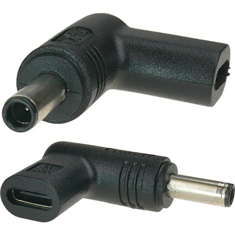 Adattatore USB-C per alimentare un laptop con connettore da 4,5x3,0 mm + pin