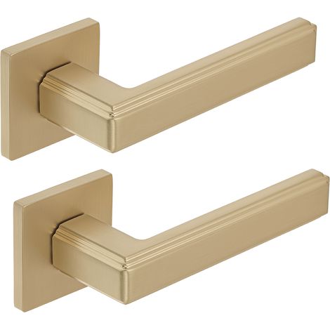 Maniglia per porta interna Kuchinox TESSERA Gold (1/5)