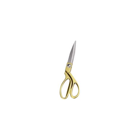 Ciseaux Couture Professionnel Doré - Ciseaux Tissu en Acier Inoxydable 26,4 cm - Ciseaux de Couturiere Pour Tissu, Vêtements, Cuir, Jean, Retouche, Couture et Confection-Crezuo