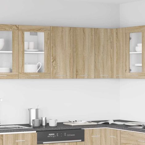 Hängeschrank Lyon Sonoma-Eiche 60x31x60 cm Holzwerkstoff