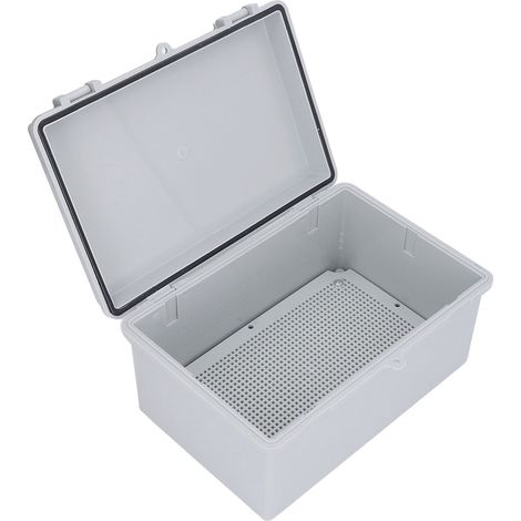 IP67 wasserdichtes ABS-Elektrogehäuse 290x190x140mm für den Außenbereich, Anschlussdose für Verkabelung und Schutz (1/5)