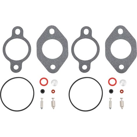 Confezione da 2 set di guarnizioni per carburatore per tosaerba AM107998, compatibile con John Deere L110 LT133 LT150 LT155 e LT160 (1/5)