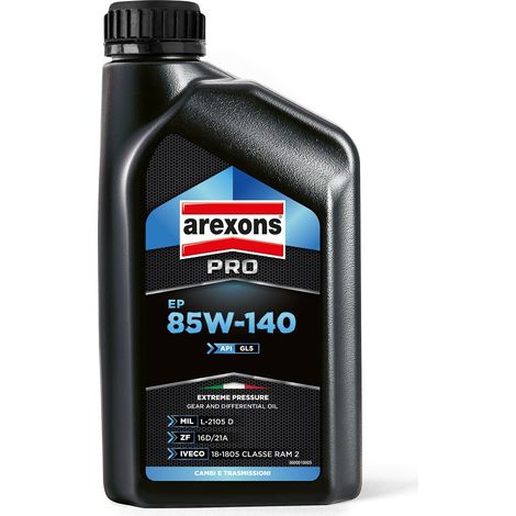 Lubrificante AREXONS EP 85W-140 capacita' 1 L