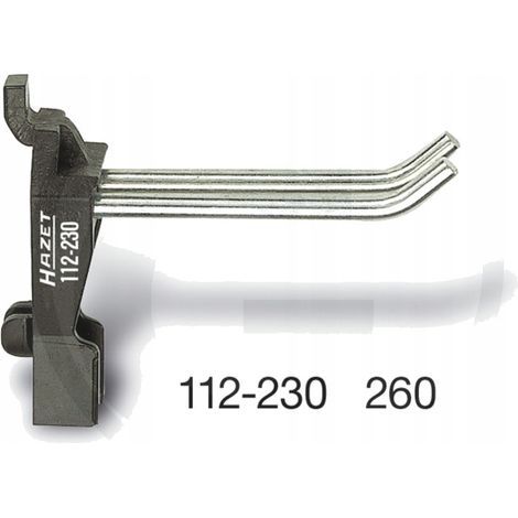 Soporte herramientas Hazet 112 230 negro 3 cm robusto (1/3)