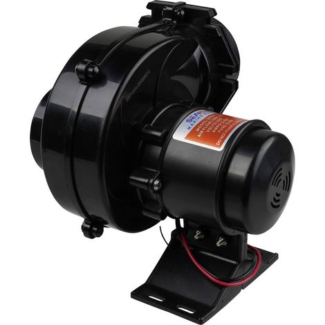 [GEBRAUCHT] B-Ware SEAFLO Radiallüfter 12V DC 220m³/h Lüfter 30W ABS Kunststoff schwarz