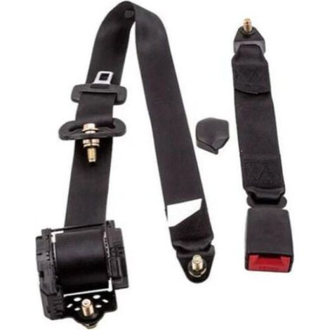 Universel 3 Point Rétractable Ceinture de Sécurité Voiture camion d'autobus Siège ceinture de sécurité du conducteur de voiture à enroulement automatique à trois points (1/5)
