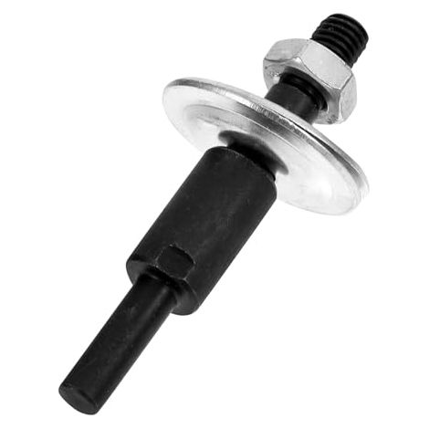Adaptateur D'arbre de Meule en Acier Fer Noir, 2 Pièces pour Meule (1/5)
