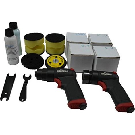 Valise complète Polisseuse circulaire et Ponceuse roto-orbitale 3" (1/3)
