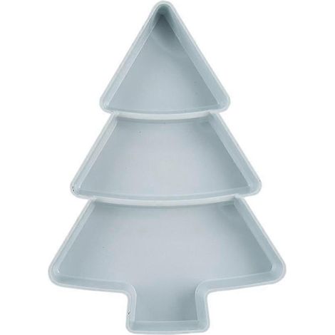 Plateau de service pour amuse-gueules et hors-d'œuvre, plateau de rangement pour noix-Blue (1/5)