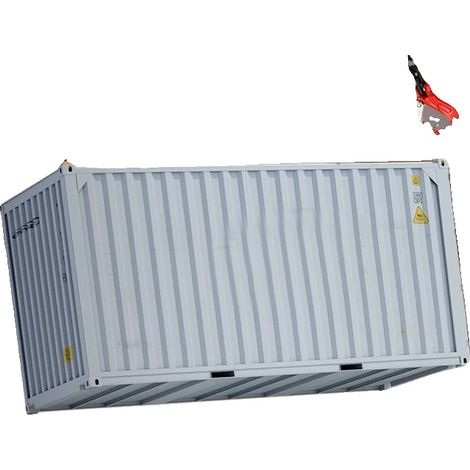 Cinghia a catena, acciaio legato per impieghi gravosi, capacità di carico 4409 libbre, 2 tonnellate, 2 m (1/5)