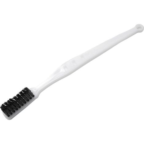 Brosse en fil de laiton avec manche plastique blanc pour l'élimination la (1/5)