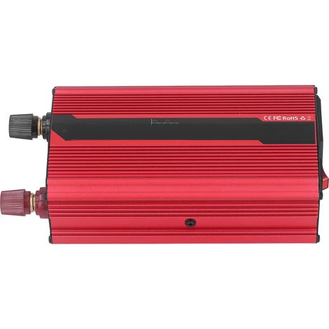 Convertisseur 12V vers 220V 1000W Onduleur Solaire Protection Intégrée pour Appareils Auto DC12V à AC220V (1/5)