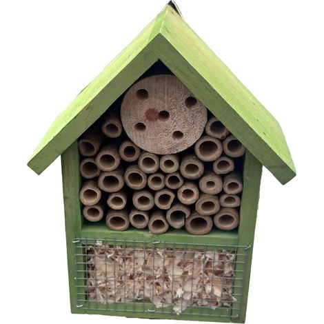 Maisons à insectes, hôtels à insectes, habitats naturels pour insectes bénéfiques adaptés aux abeilles, papillons, coccinelles, jardins et terrasses. (1/5)
