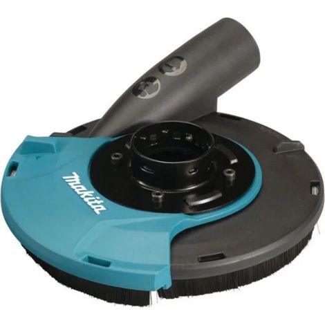 Makita – Protecteur d'aspiration pour meuleuses 115 - 125 mm – Dépoussiérage efficace – Compatible avec disques diamantés – Accessoire professionnel - 191W05-0