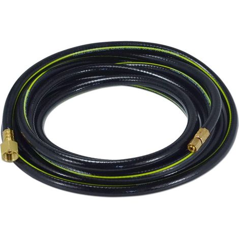 Câble d'Alimentation Électrique avec Tuyau pour Torche Plasma PT-31-6 Mètres - Section 4 mm² - Connecteur 3/8-24 Intérieur M16x1,5 (1/5)