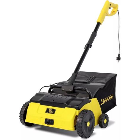 spazzatrice elettrica per prato sintetico garland "roll&comb 202e-v24" 1400 w, larghezza 30 cm