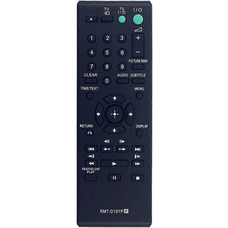 Ersatzfernbedienung RMT-D197P RMTD197P für Sony DVP-SR510H DVP-SR110 CD/DVD-Player (1/5)