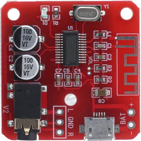 Bluetooth-Audioempfängerplatine 5.0 HD Audio MP3 Lossless Decoder Drahtlose Übertragung XHA250 (1/4)