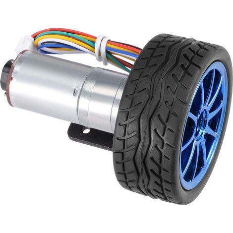 DIY-Encoder-Getriebemotor mit Montagehalterung und 65-mm-Radsatz für intelligente Autoroboter (DC6V) (1/5)