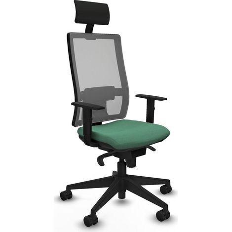 Piqueras et Crespo Silla de Oficina vert émeraude ergonomique (1/3)