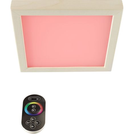 Infraworld LED Farblicht Sion 1B Erle versenkbar - EEK: G - S2291B Saunaleuchte dimmbar