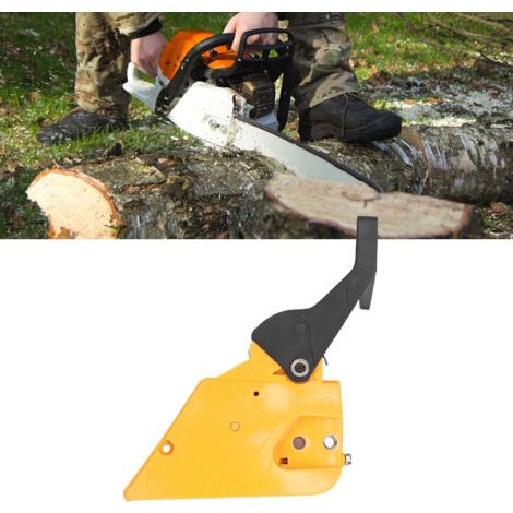 Ensemble de Poignée pour Tronçonneuse Compatible avec Modèles 350 370 390 420 avec Déflecteur - (1/2)