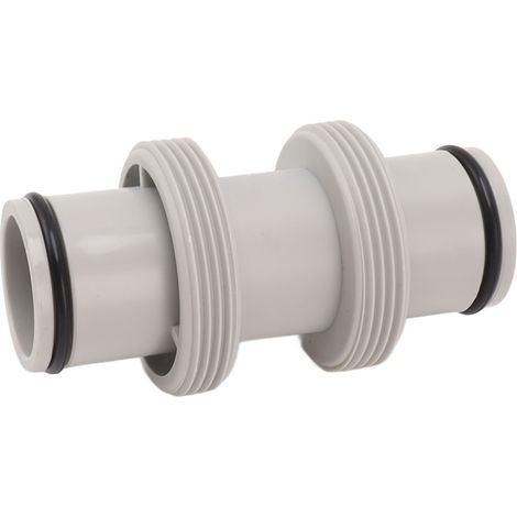 Adaptateur pour tuyau de piscine 1,5 pouce vers 1,5 pouce, connecteur droit pour tuyau de piscine fileté Intex (1/5)