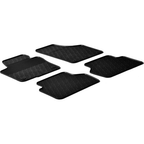 Set tappeti su misura in gomma - compatibile per  Volkswagen Tiguan (12/0704/16)